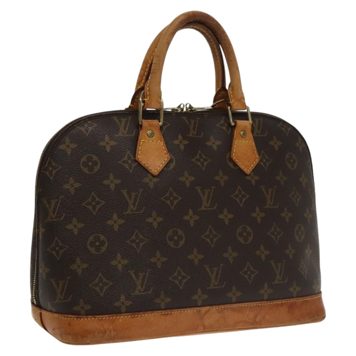 LOUIS VUITTON Monogram Alma Hand Bag M51130 LV Auth ep6530