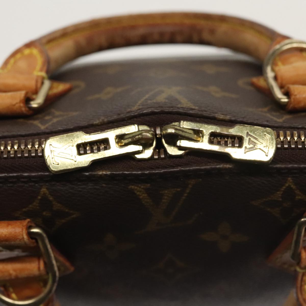 LOUIS VUITTON Monogram Alma Hand Bag M51130 LV Auth ep6530