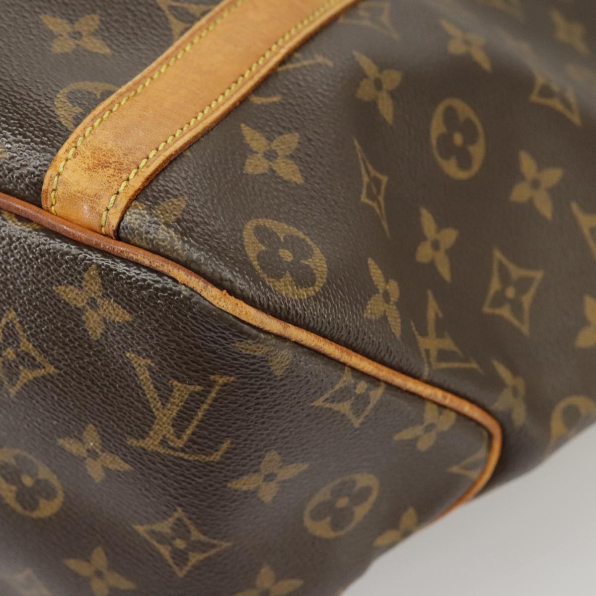 LOUIS VUITTON Monogram Sac Shopping Tote Bag M51108 LV Auth ep6540