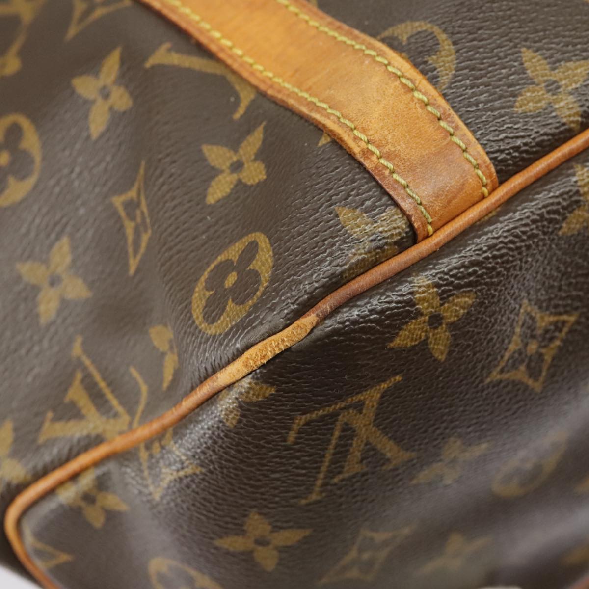 LOUIS VUITTON Monogram Sac Shopping Tote Bag M51108 LV Auth ep6540