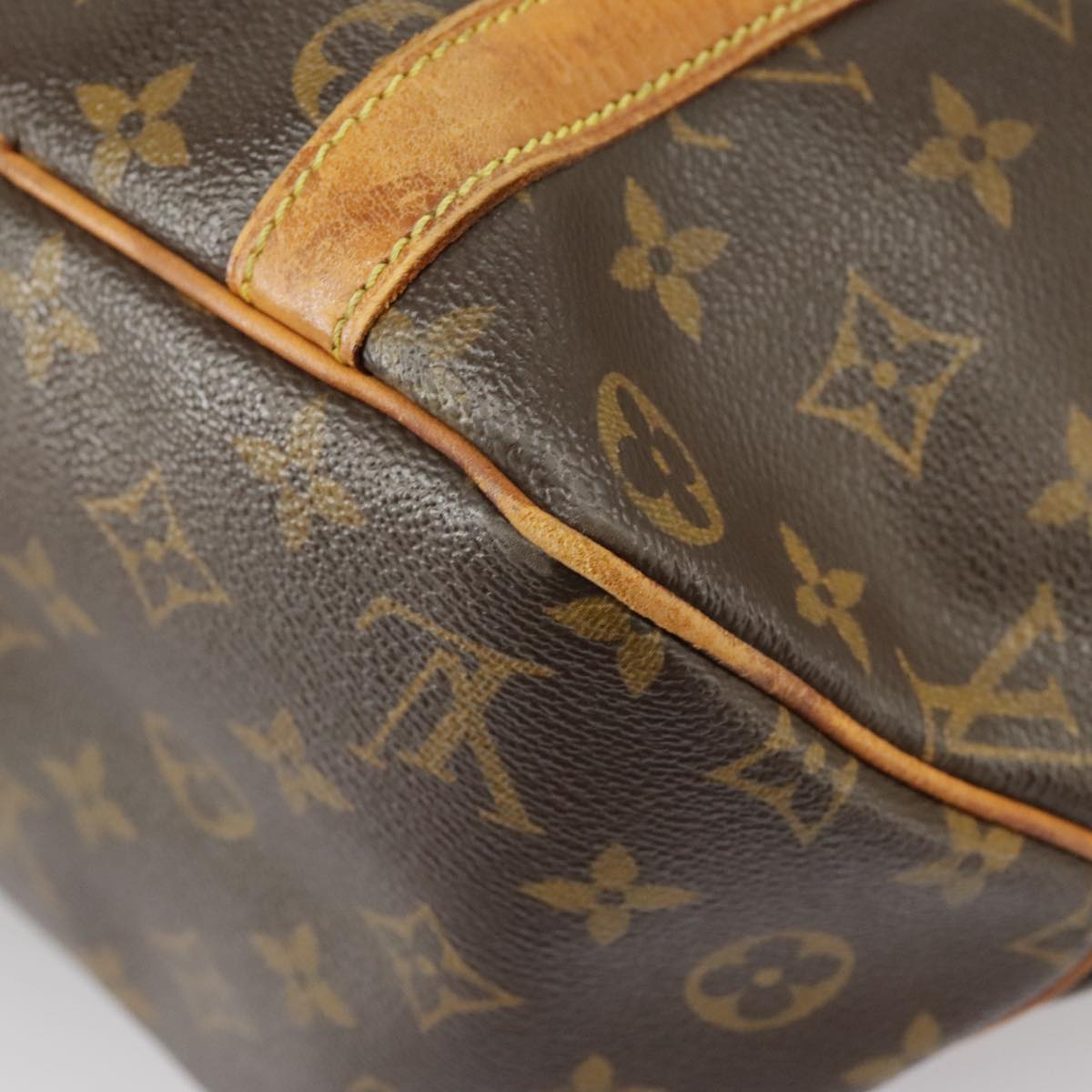 LOUIS VUITTON Monogram Sac Shopping Tote Bag M51108 LV Auth ep6540