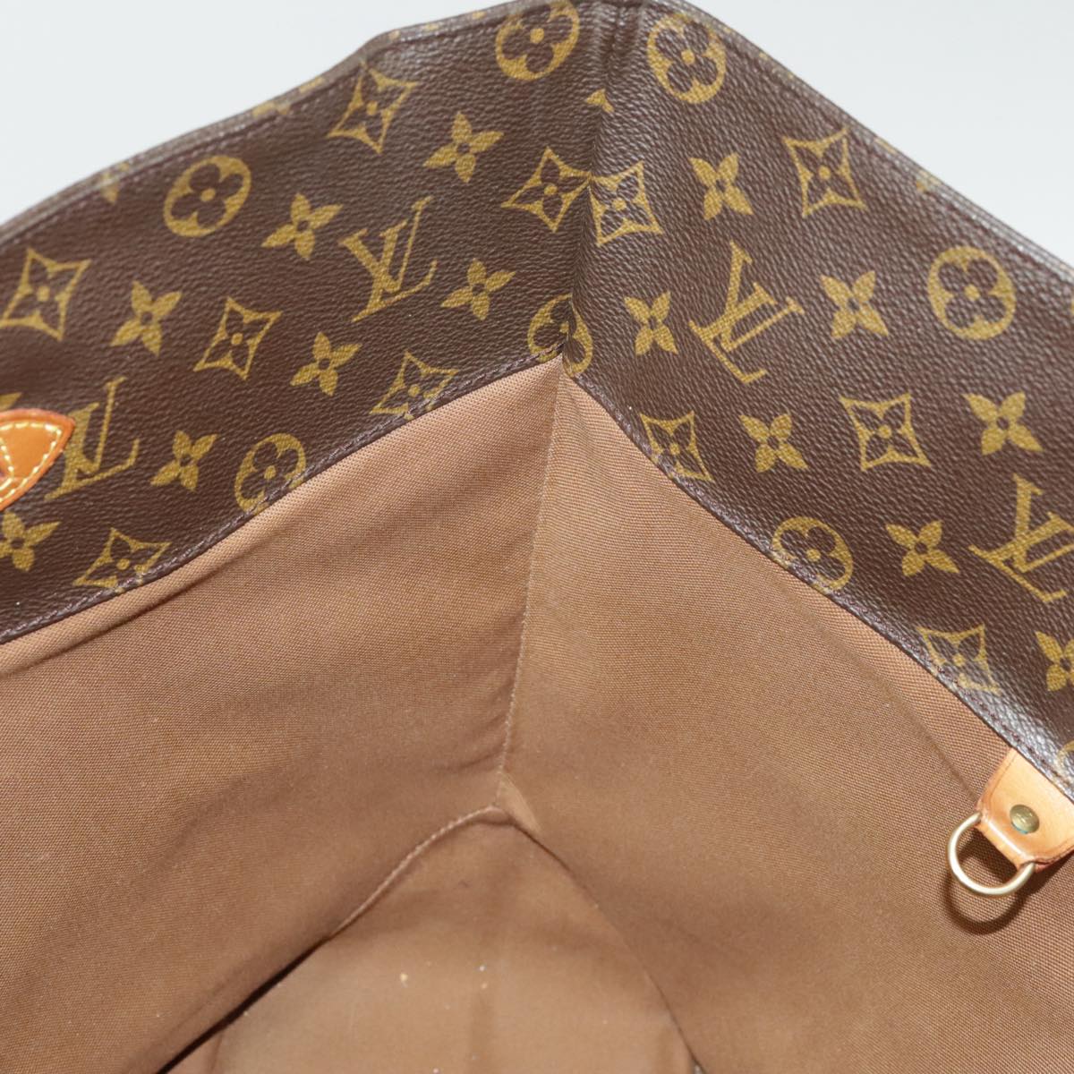 LOUIS VUITTON Monogram Sac Shopping Tote Bag M51108 LV Auth ep6540