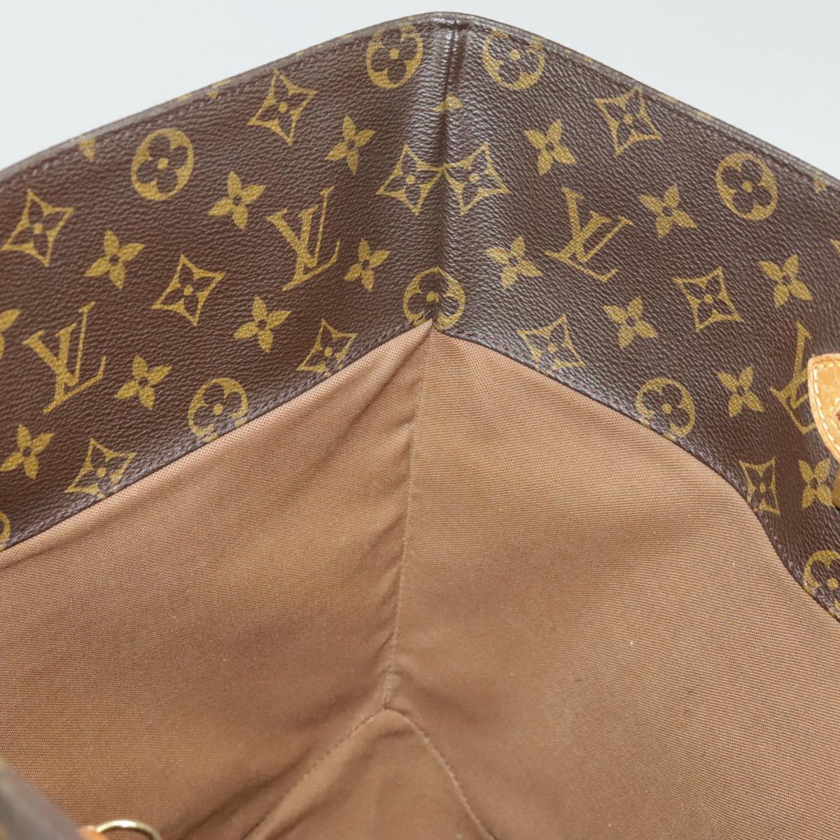 LOUIS VUITTON Monogram Sac Shopping Tote Bag M51108 LV Auth ep6540