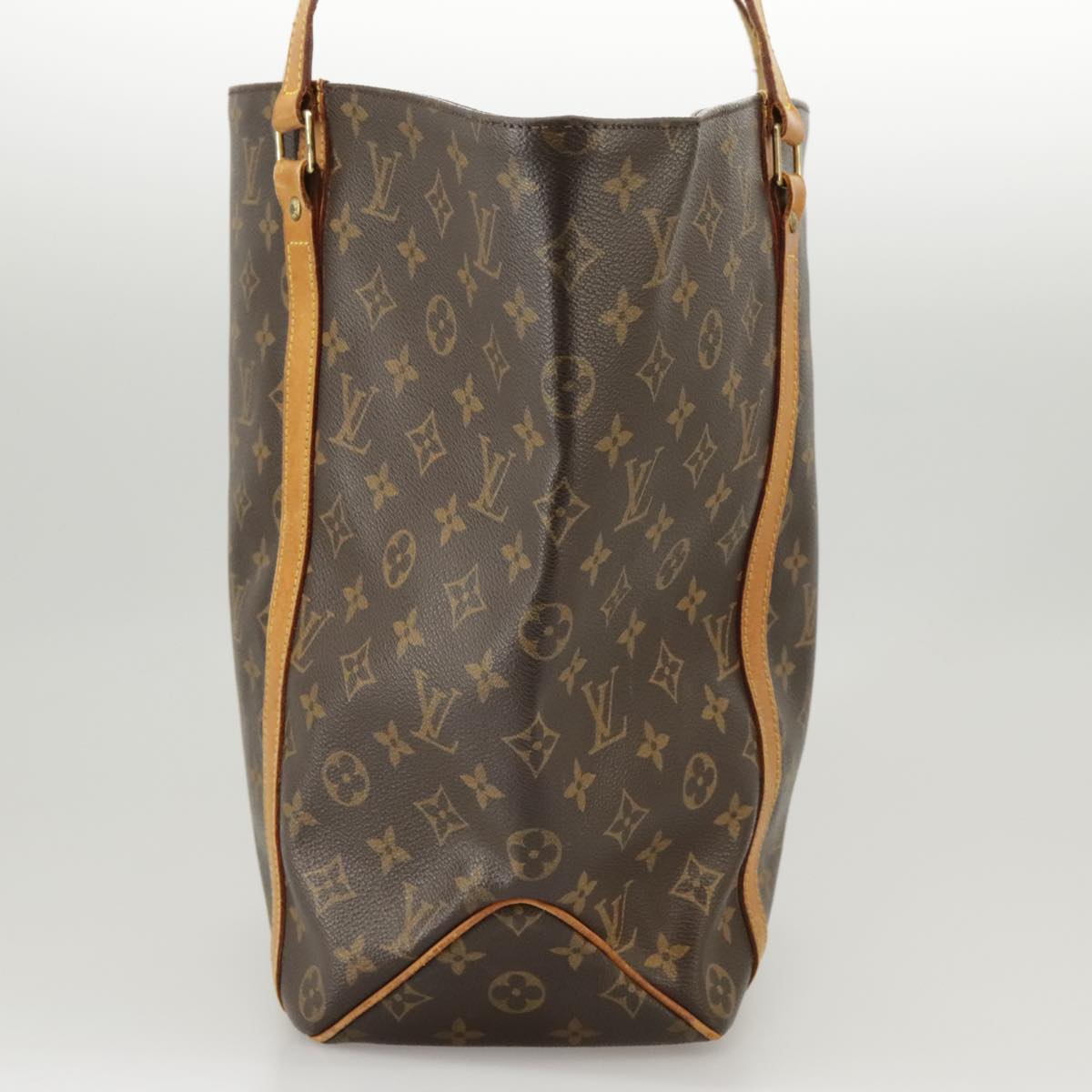 LOUIS VUITTON Monogram Sac Shopping Tote Bag M51108 LV Auth ep6540