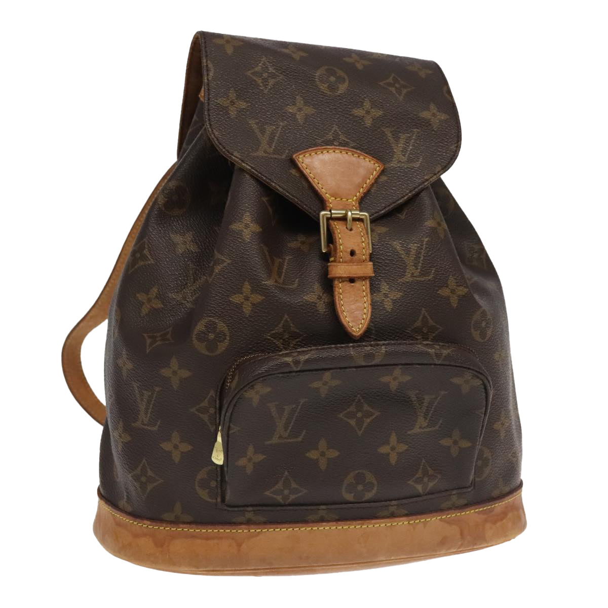 LOUIS VUITTON Monogram Montsouris MM Backpack M51136 LV Auth ep6546