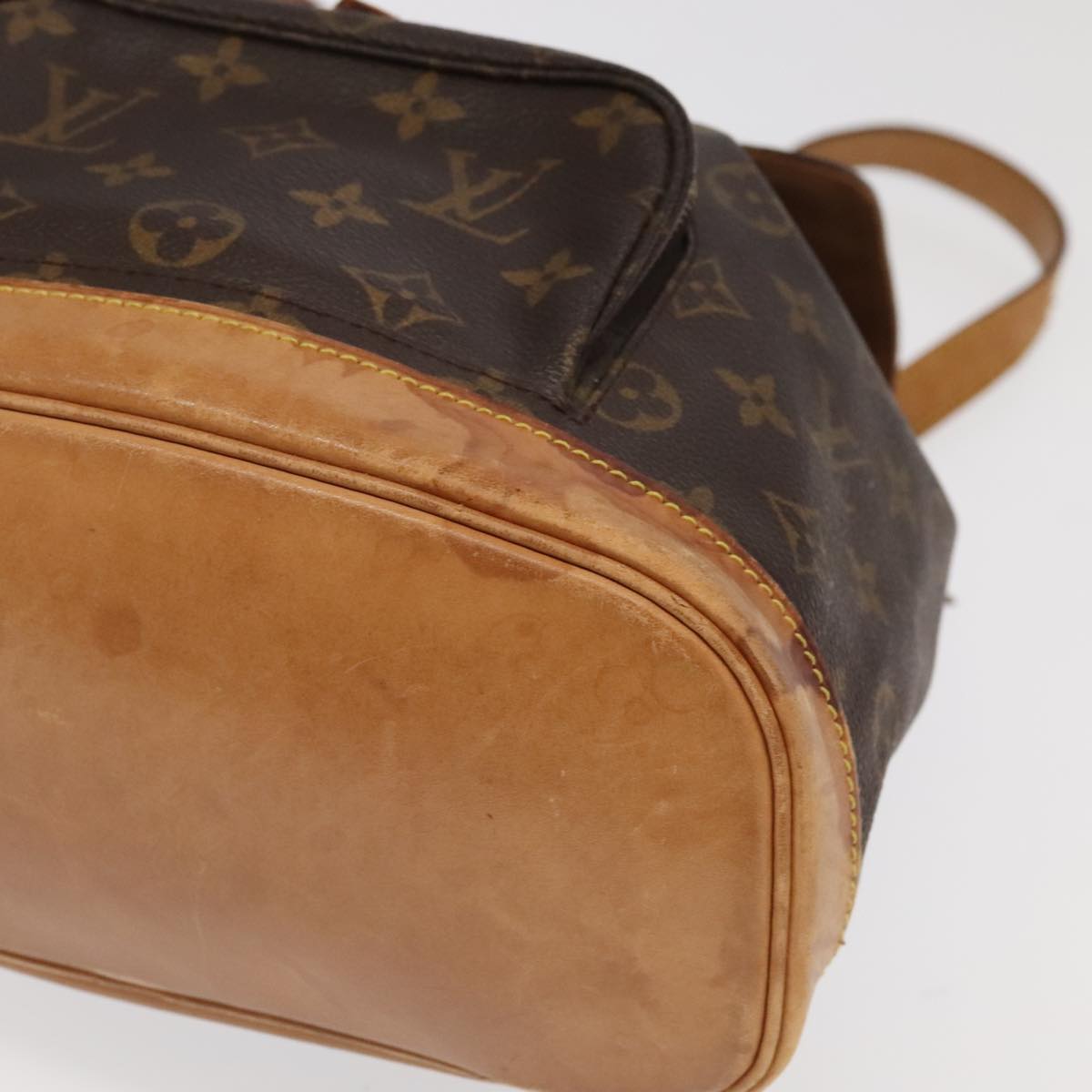 LOUIS VUITTON Monogram Montsouris MM Backpack M51136 LV Auth ep6546