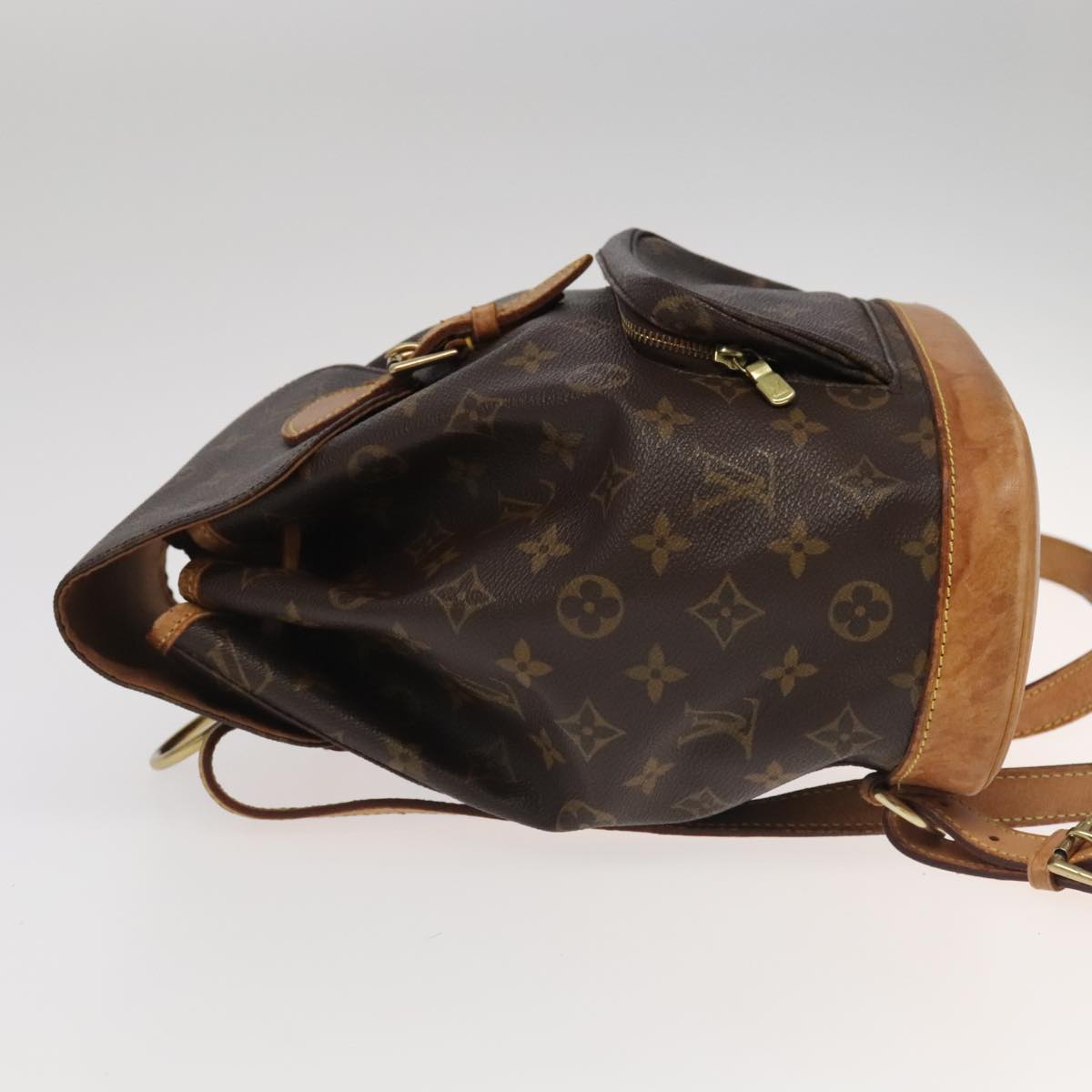 LOUIS VUITTON Monogram Montsouris MM Backpack M51136 LV Auth ep6546