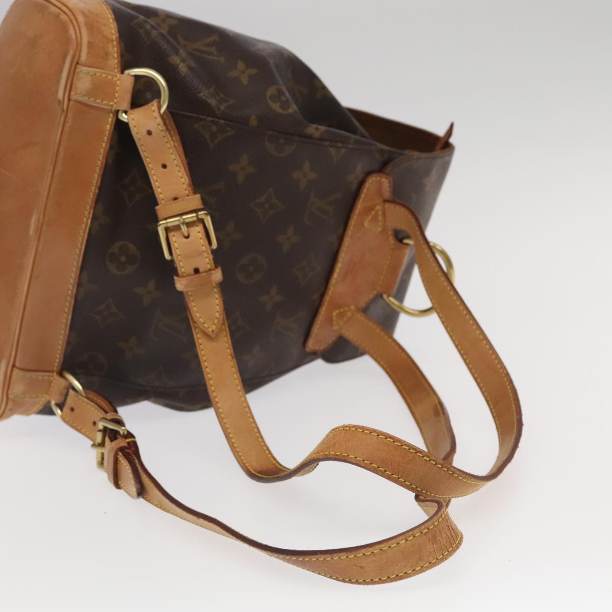 LOUIS VUITTON Monogram Montsouris MM Backpack M51136 LV Auth ep6546