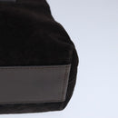 CELINE C Macadam Canvas Hand Bag Brown Auth ep6548-14