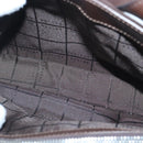 CELINE C Macadam Canvas Hand Bag Brown Auth ep6548-20