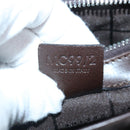 CELINE C Macadam Canvas Hand Bag Brown Auth ep6548-12