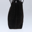 CELINE C Macadam Canvas Hand Bag Brown Auth ep6548-3