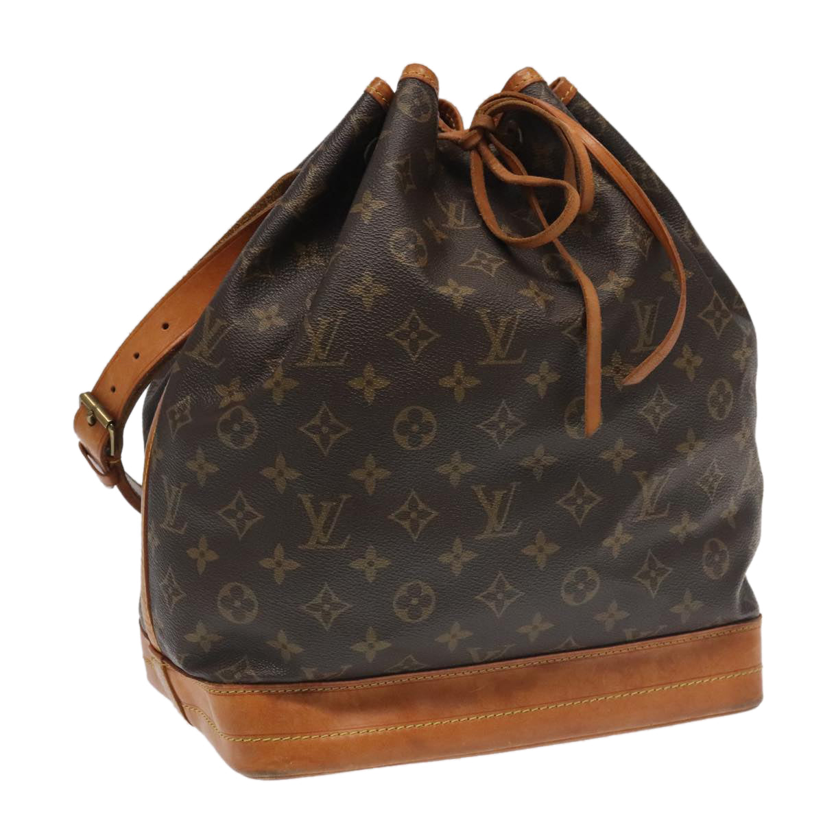 LOUIS VUITTON Monogram Noe Shoulder Bag M42224 LV Auth ep6549