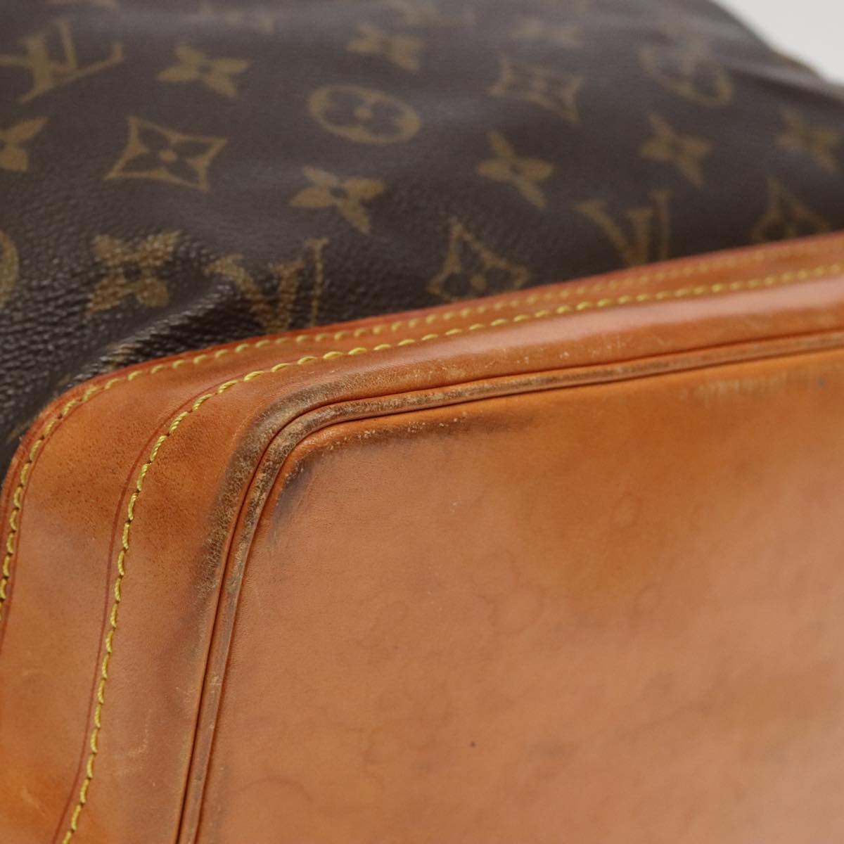 LOUIS VUITTON Monogram Noe Shoulder Bag M42224 LV Auth ep6549