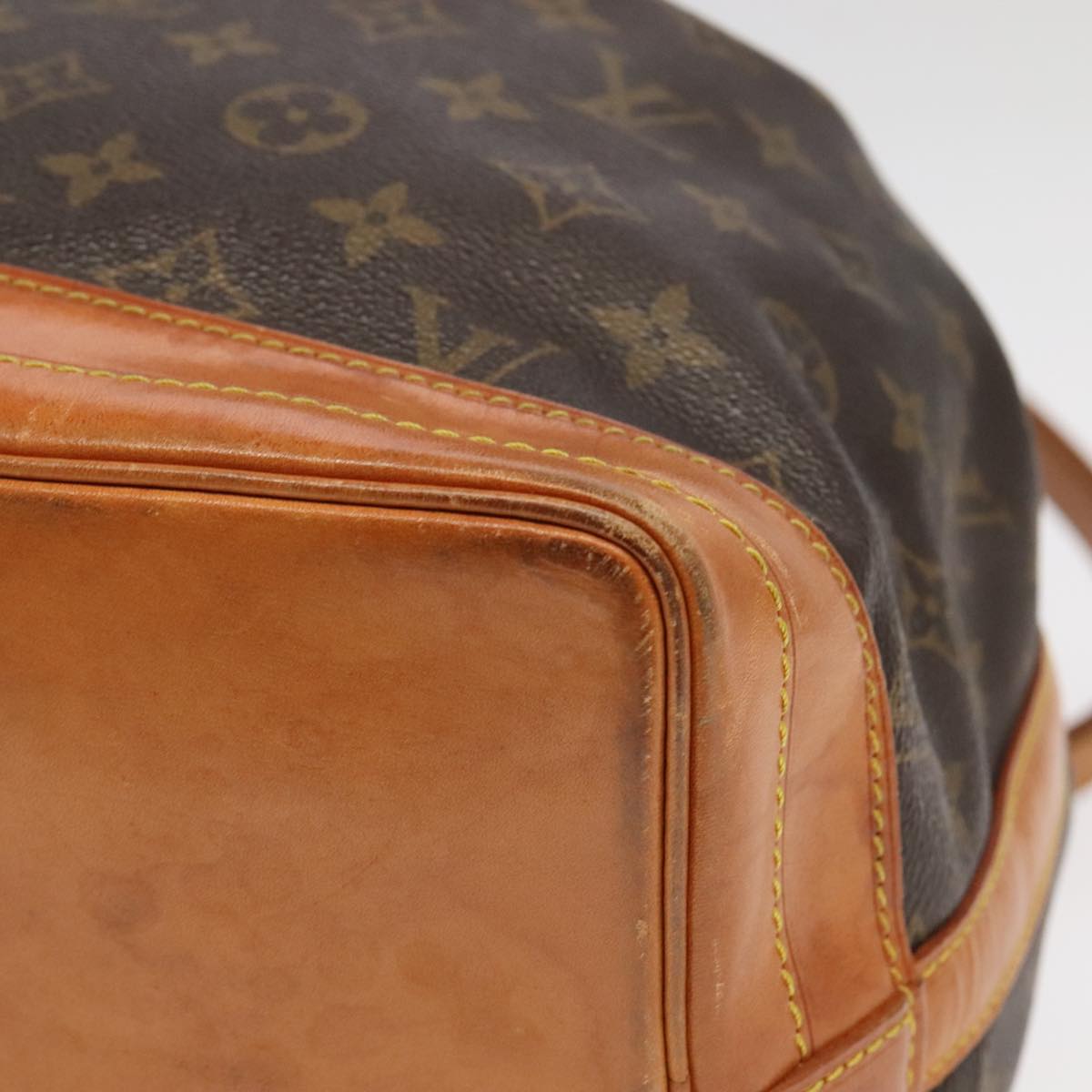 LOUIS VUITTON Monogram Noe Shoulder Bag M42224 LV Auth ep6549