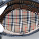 Burberrys Tote Bag Leather Black Auth ep6558-11