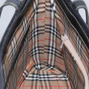 Burberrys Tote Bag Leather Black Auth ep6558-18