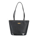 Burberrys Tote Bag Leather Black Auth ep6558-13