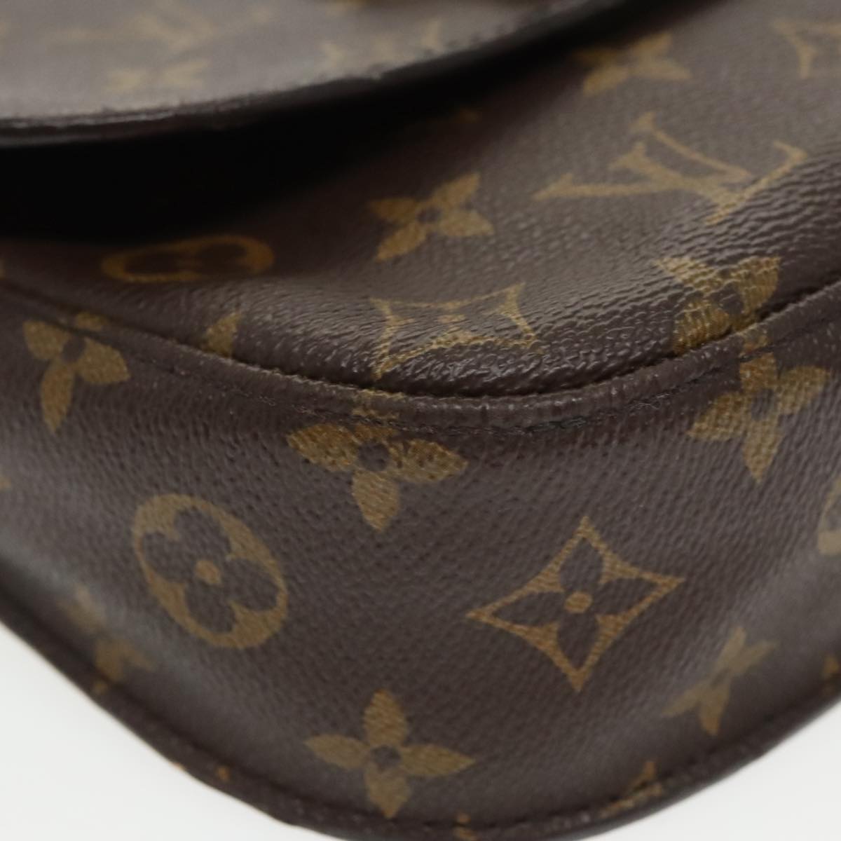 LOUIS VUITTON Monogram Saint Cloud MM Shoulder Bag M51243 LV Auth ep6569