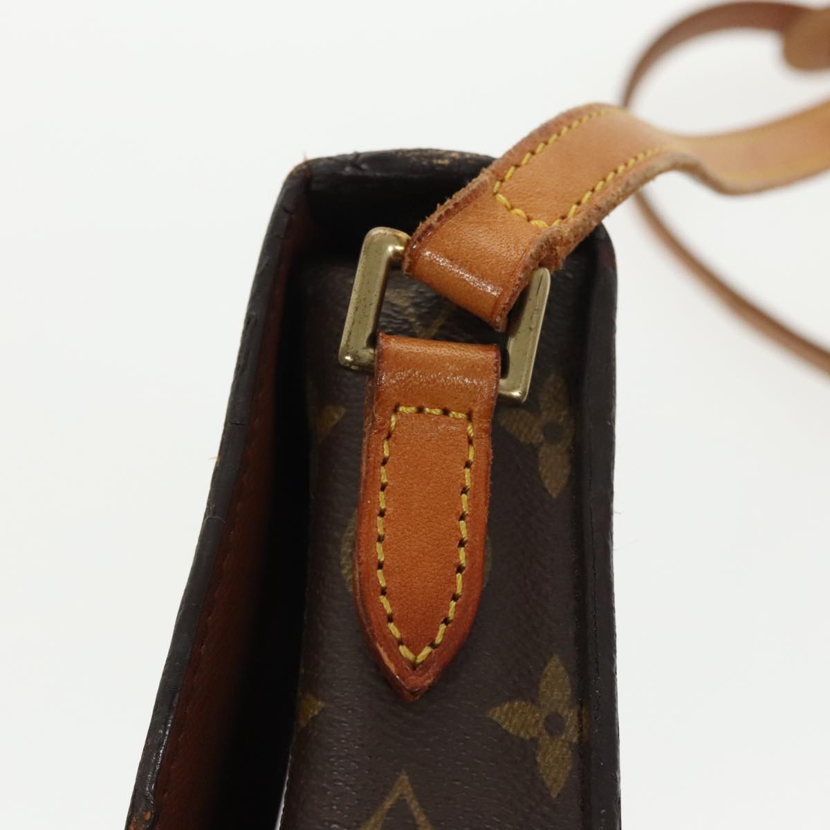 LOUIS VUITTON Monogram Saint Cloud MM Shoulder Bag M51243 LV Auth ep6569