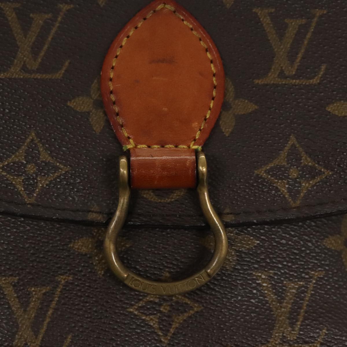 LOUIS VUITTON Monogram Saint Cloud MM Shoulder Bag M51243 LV Auth ep6569