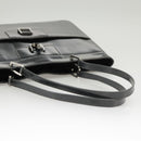 GUCCI Tote Bag Patent leather Black Silver 002 1133 Auth ep6570-10