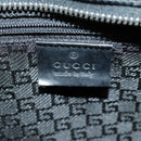 GUCCI Tote Bag Patent leather Black Silver 002 1133 Auth ep6570-21