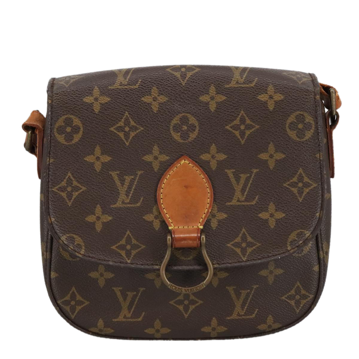 LOUIS VUITTON Monogram Saint Cloud MM Shoulder Bag M51243 LV Auth ep6574 - 0