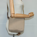 PRADA Sports Shoulder Bag Canvas Beige Auth ep6575-22