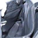 GUCCI Bamboo GG Canvas Hand Bag Nylon Black Silver 002 1016 2123 Auth ep6579-18