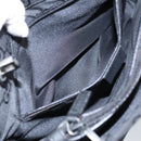 GUCCI Bamboo GG Canvas Hand Bag Nylon Black Silver 002 1016 2123 Auth ep6579-20