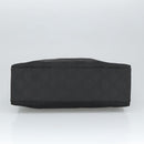 GUCCI Bamboo GG Canvas Hand Bag Nylon Black Silver 002 1016 2123 Auth ep6579-5