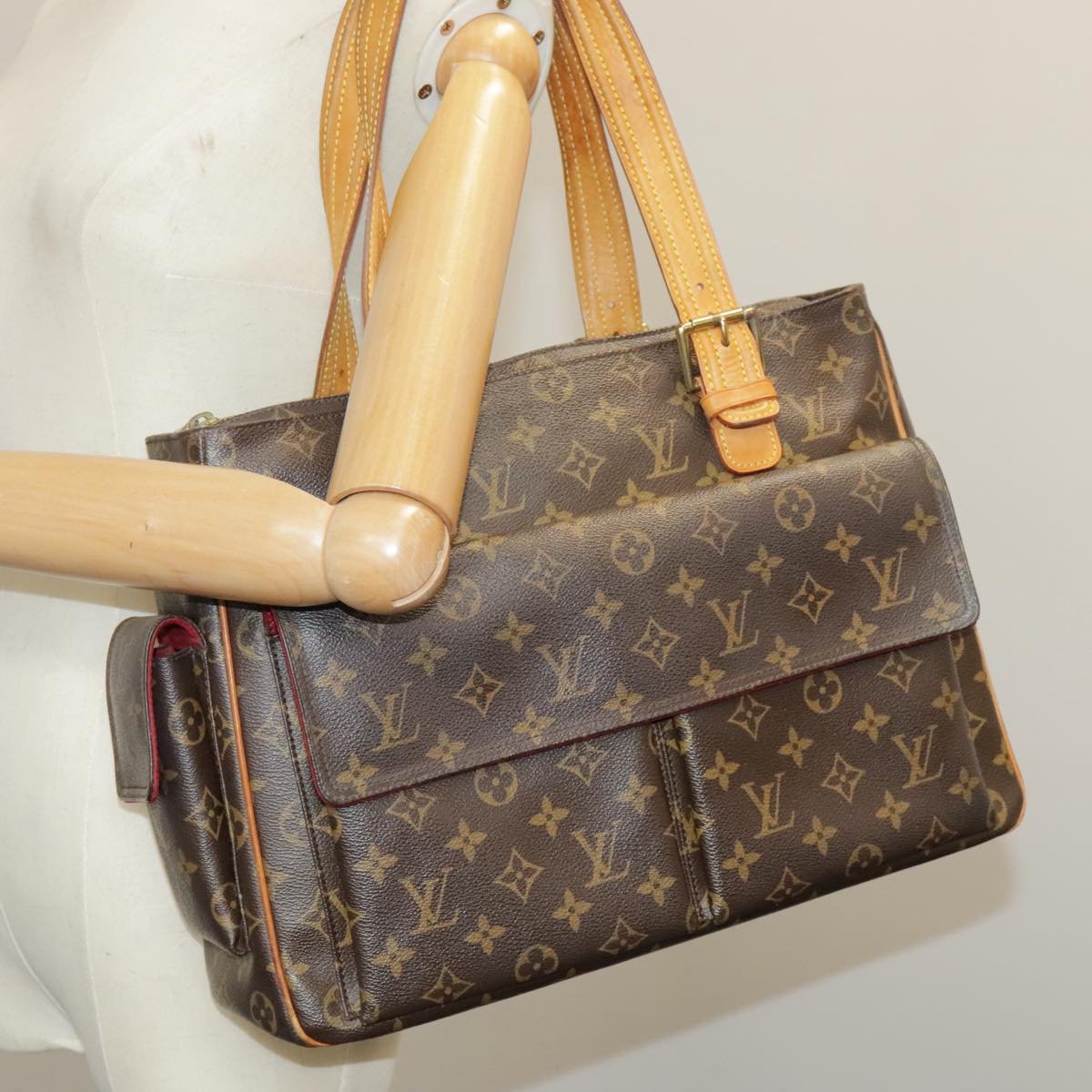 LOUIS VUITTON Monogram Multipli Cite Shoulder Bag M51162 LV Auth ep6593