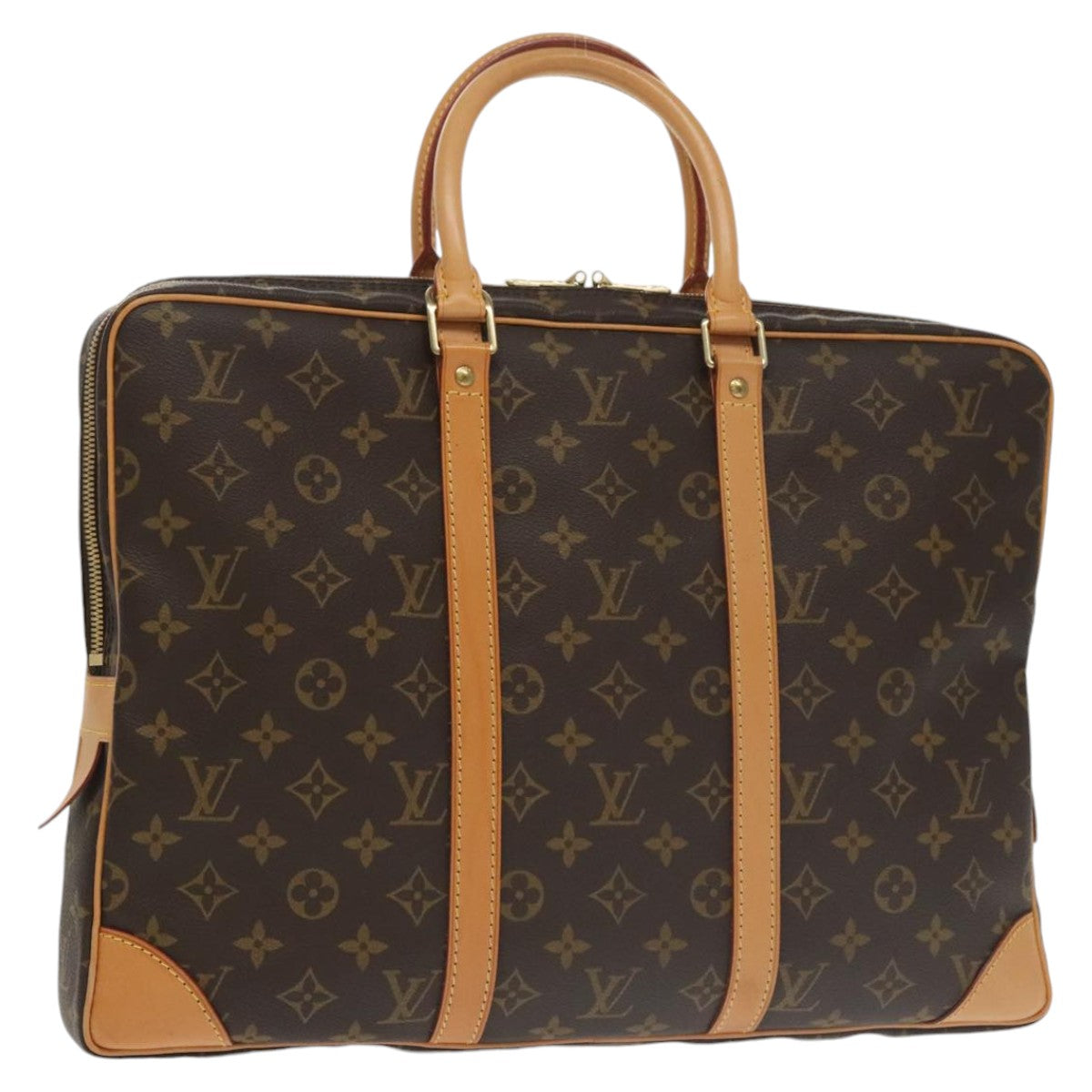 LOUIS VUITTON Monogram Porte Documents Voyage Business Bag M52005 Auth ep6595