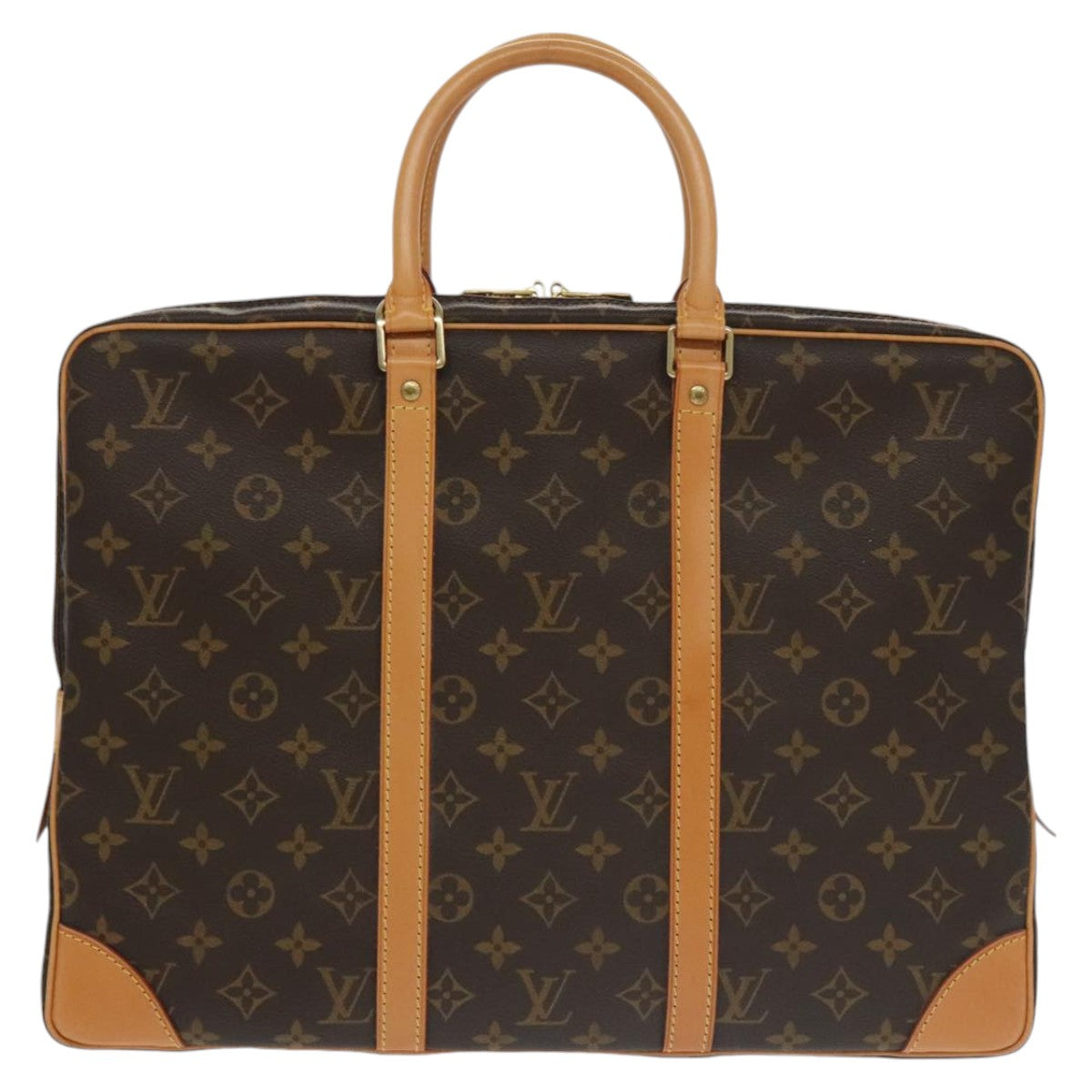 LOUIS VUITTON Monogram Porte Documents Voyage Business Bag M52005 Auth ep6595