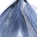 Christian Dior Trotter Canvas Shoulder Bag Navy Gold Auth ep6603-19