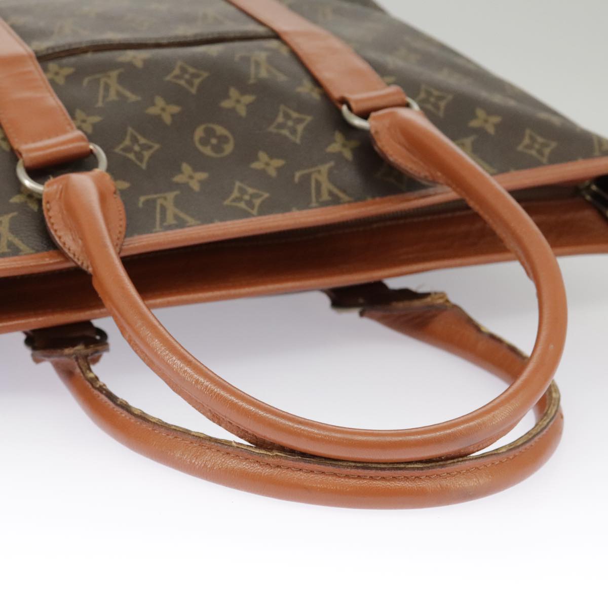 LOUIS VUITTON Monogram Sac Weekend PM Tote Bag M42425 LV Auth ep6614