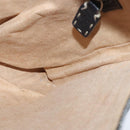 FENDI Celeria Zucca Canvas Shoulder Bag Black Brown Auth ep6625-18