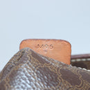 CELINE Macadam Canvas Shoulder Bag PVC Leather Brown Auth ep6637-12