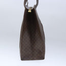 CELINE Macadam Canvas Shoulder Bag PVC Leather Brown Auth ep6637-3