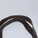 CELINE Macadam Canvas Shoulder Bag PVC Leather Brown Auth ep6637-8