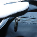 LOEWE Anagram Clutch Bag PVC Navy Auth ep6658-19