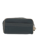 LOEWE Anagram Clutch Bag PVC Navy Auth ep6658-2