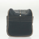 LOEWE Anagram Clutch Bag PVC Navy Auth ep6658-3