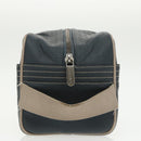 LOEWE Anagram Clutch Bag PVC Navy Auth ep6658-4