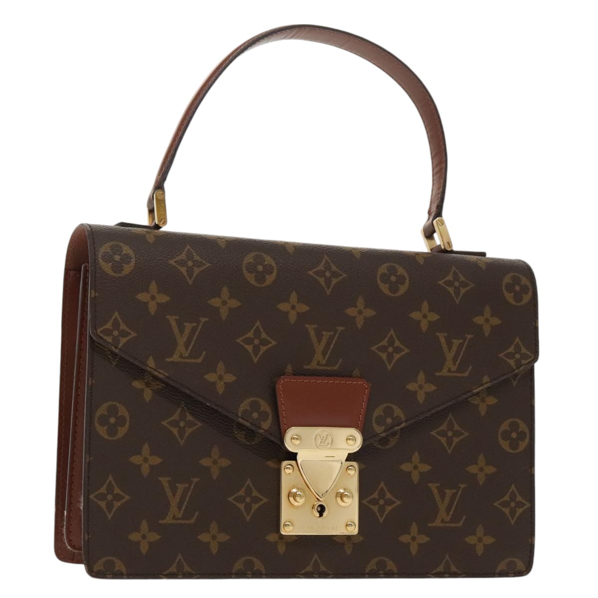 LOUIS VUITTON Monogram Concorde Hand Bag M51190 LV Auth ep6659