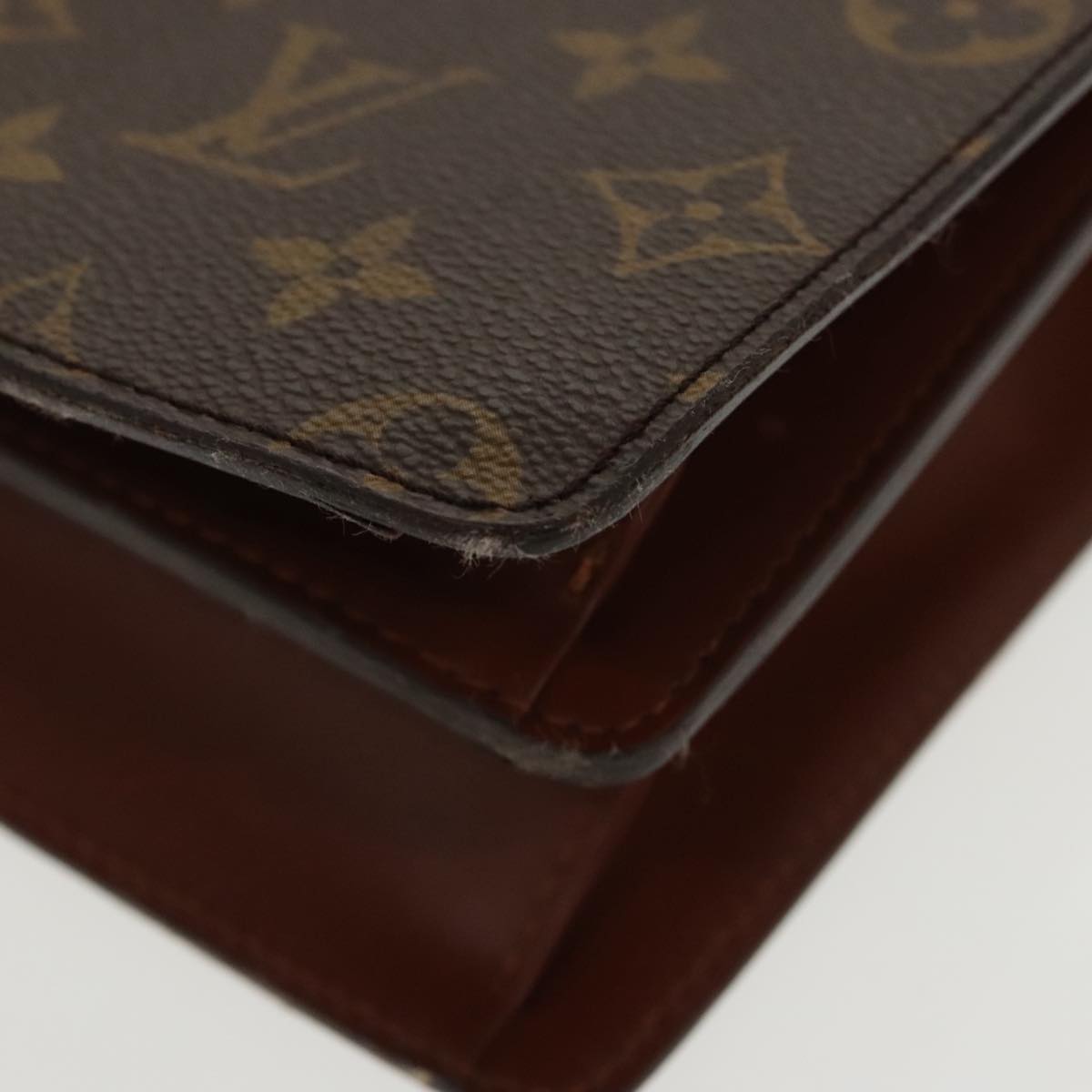 LOUIS VUITTON Monogram Concorde Hand Bag M51190 LV Auth ep6659