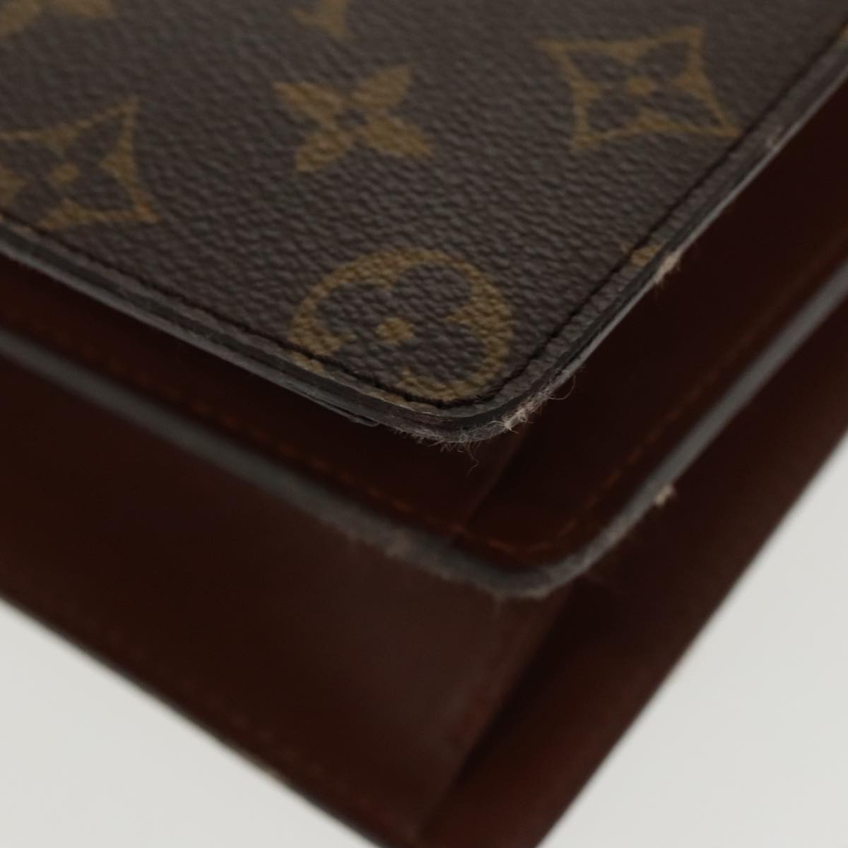 LOUIS VUITTON Monogram Concorde Hand Bag M51190 LV Auth ep6659