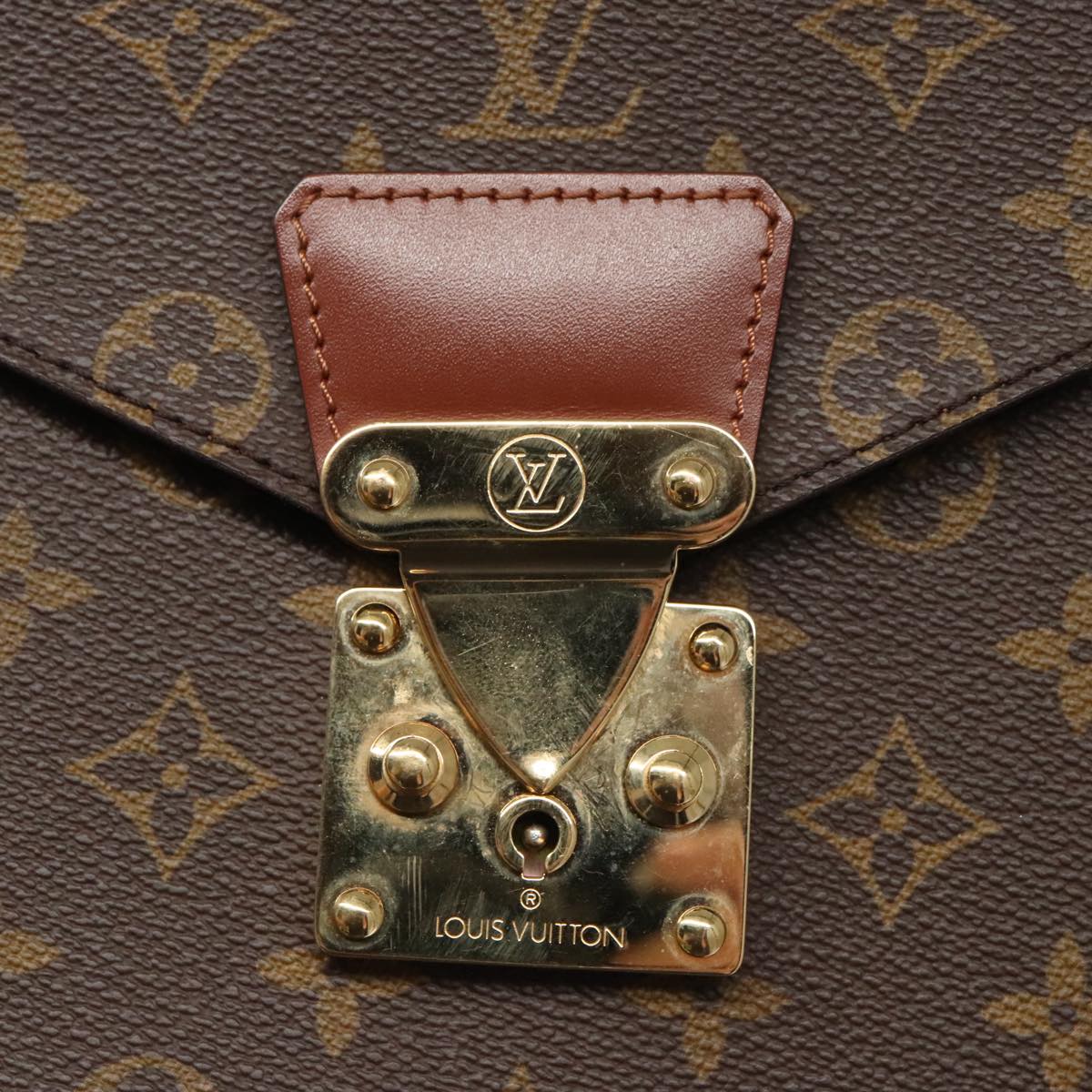 LOUIS VUITTON Monogram Concorde Hand Bag M51190 LV Auth ep6659