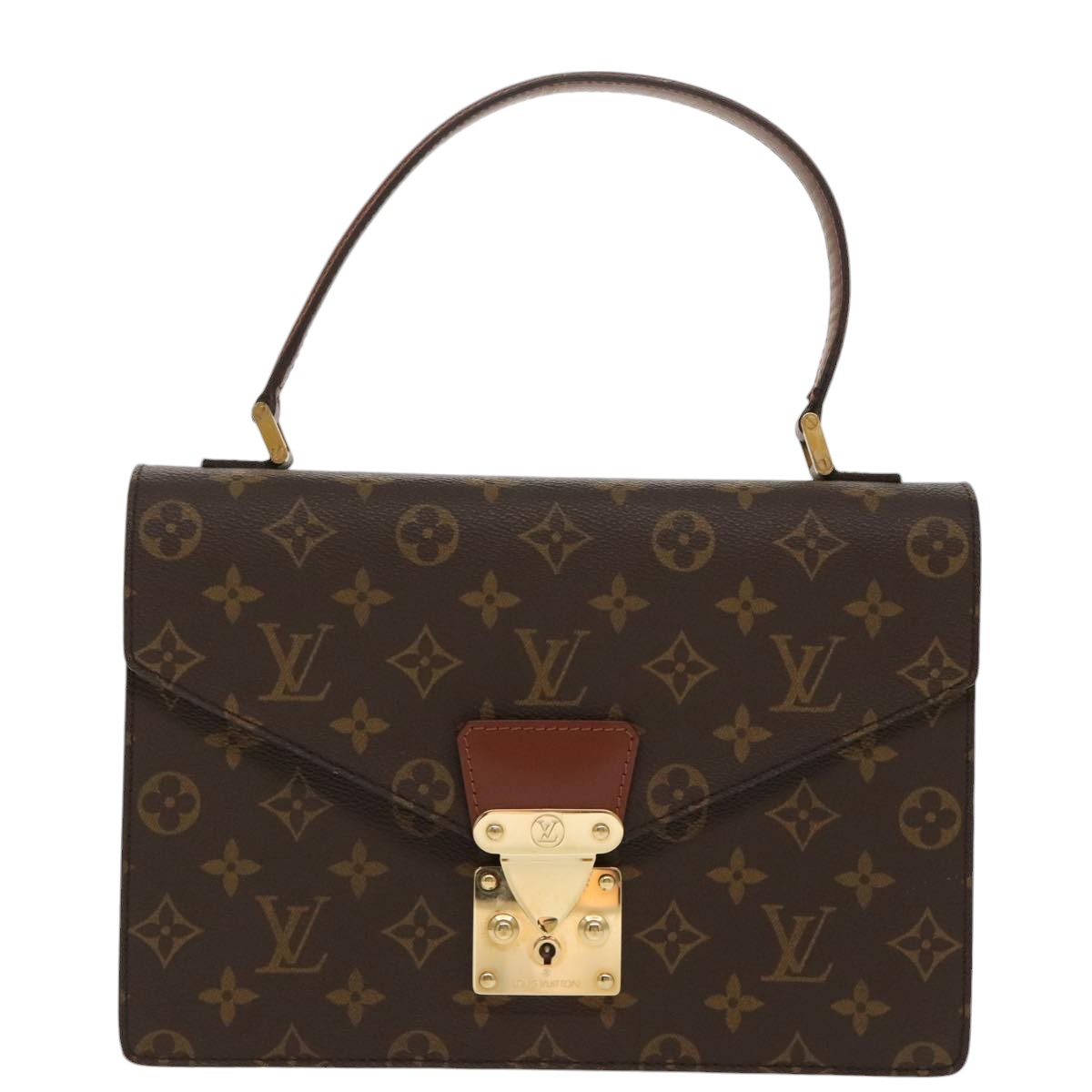 LOUIS VUITTON Monogram Concorde Hand Bag M51190 LV Auth ep6659